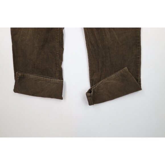 Vtg Y2K 2004 Gap Mens 38x30 Sun Faded Relaxed Button Fly Wide Leg Corduroy Pants - Picture 5 of 16